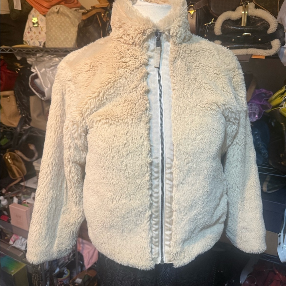 Patagonia Cream Teddy Jacket